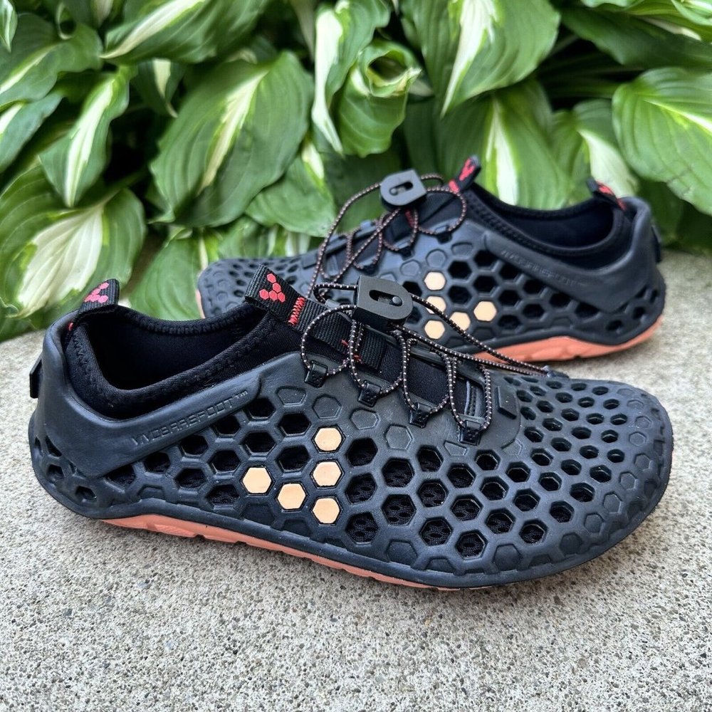 Vivobarefoot Ultra Size EUR 40 US 9 Women’s Black Barefoot Water Shoes w/ Liner